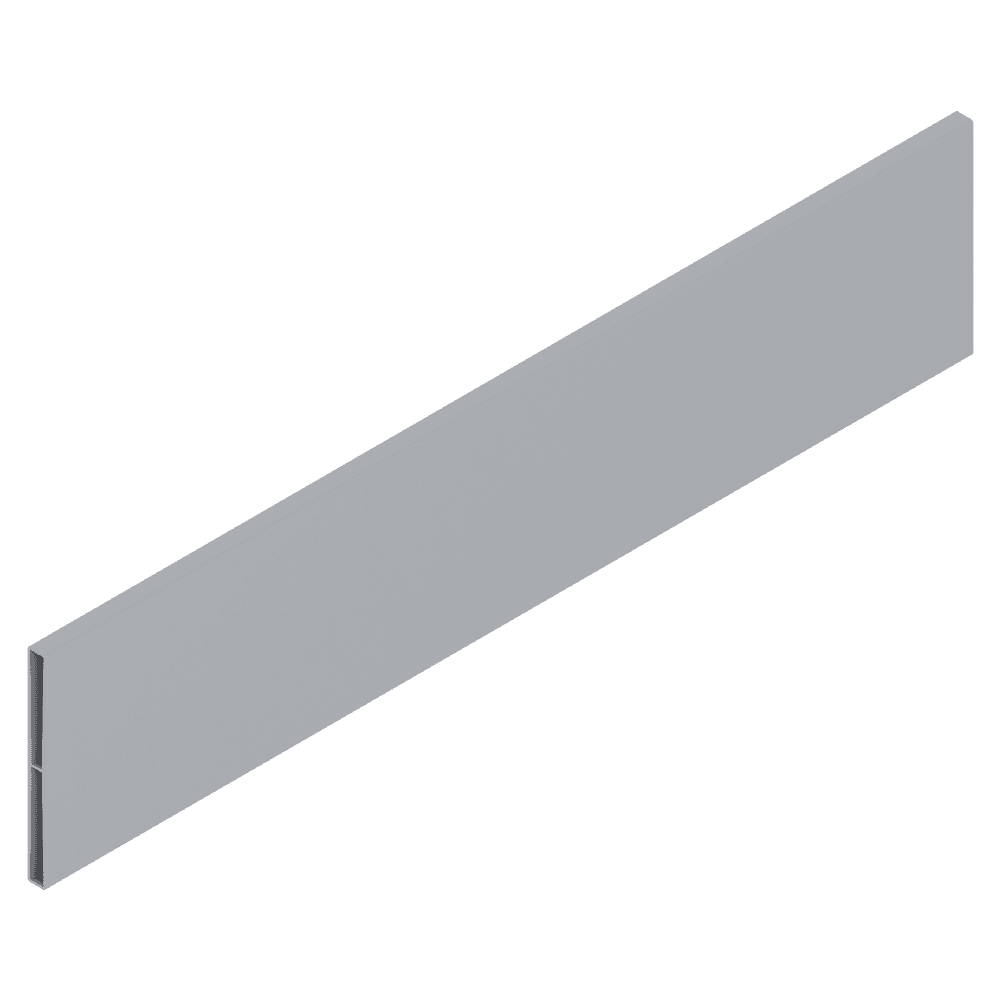 Tandembox Boxside Design Element, 8-1/8" D-Height, Gray, 22