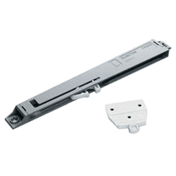 Metabox 320 C15 Blumotion Set, Single Extension, Self-Closing, Gray/White