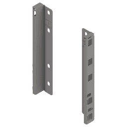 Merivobox Back Fixing Bracket E-Height 209mm, Indium Gray Matte