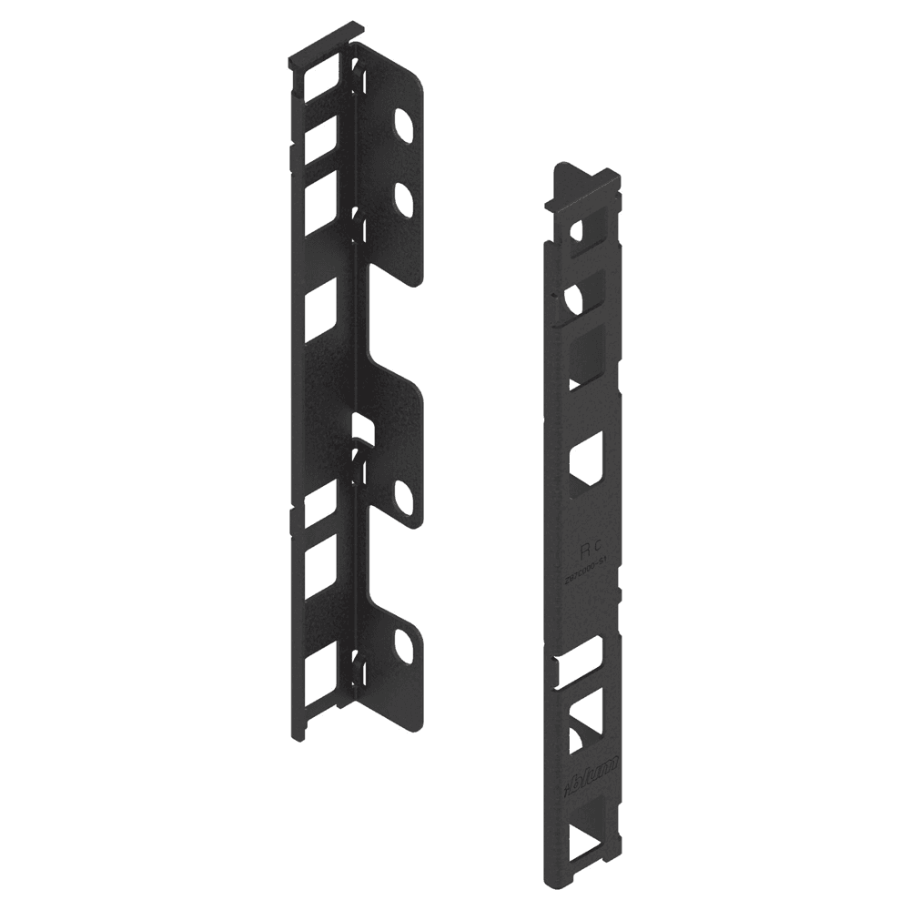 Legrabox Rear Bracket for F-Height Drawer Members, Orion Gray
