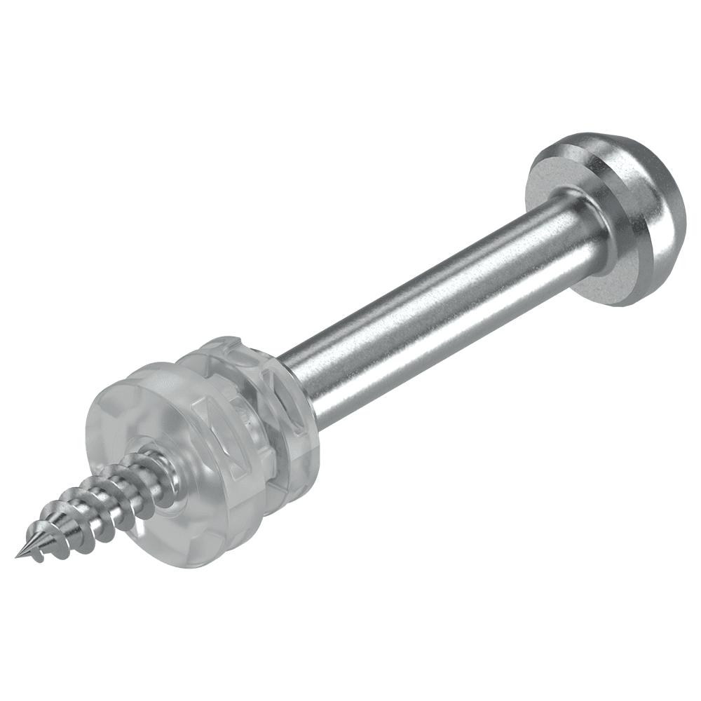Merivobox Top Mount Front Fixing Bracket, Screw-on, Zinc-Plated