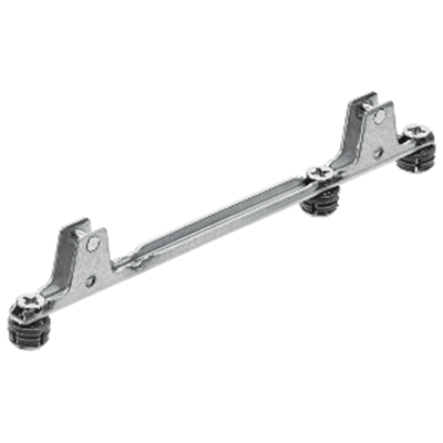 Legrabox Thinfront Bracket C-Height 6-31/32", Zinc