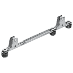 Legrabox Thinfront Bracket C-Height 6-31/32", Zinc