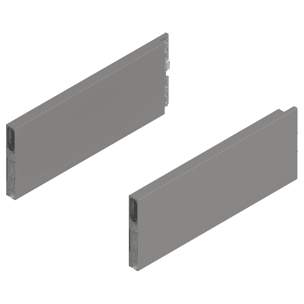 Merivobox Boxcap Set E-Height, Indium Gray Matte, 270mm