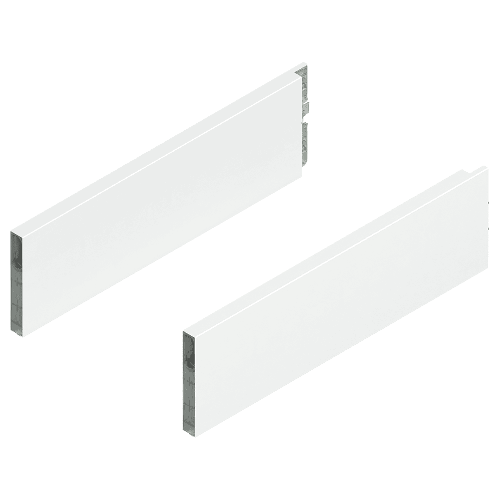 Merivobox Boxcap Set E-Height, Silk White Matte, 350mm