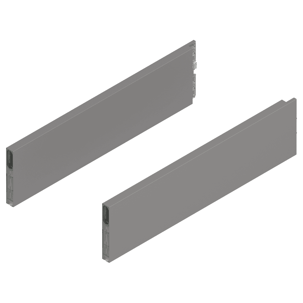 Merivobox Boxcap Set E-Height, Indium Gray Matte, 400mm