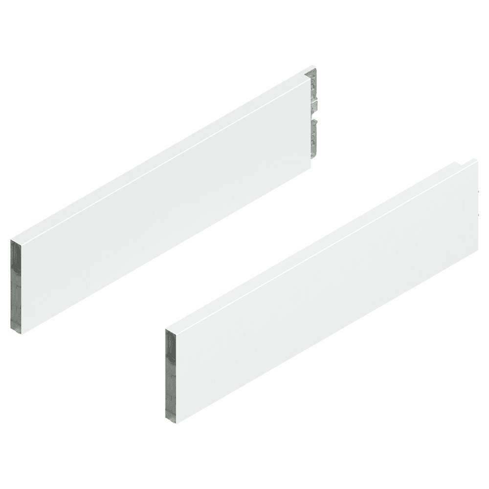 Merivobox Boxcap Set E-Height, Silk White Matte, 400mm