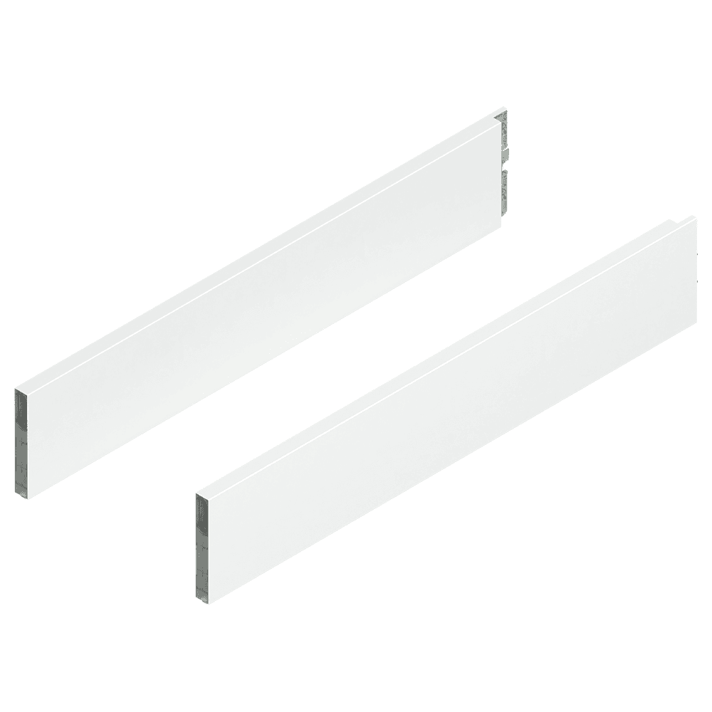 Merivobox Boxcap Set E-Height, Silk White Matte, 550mm
