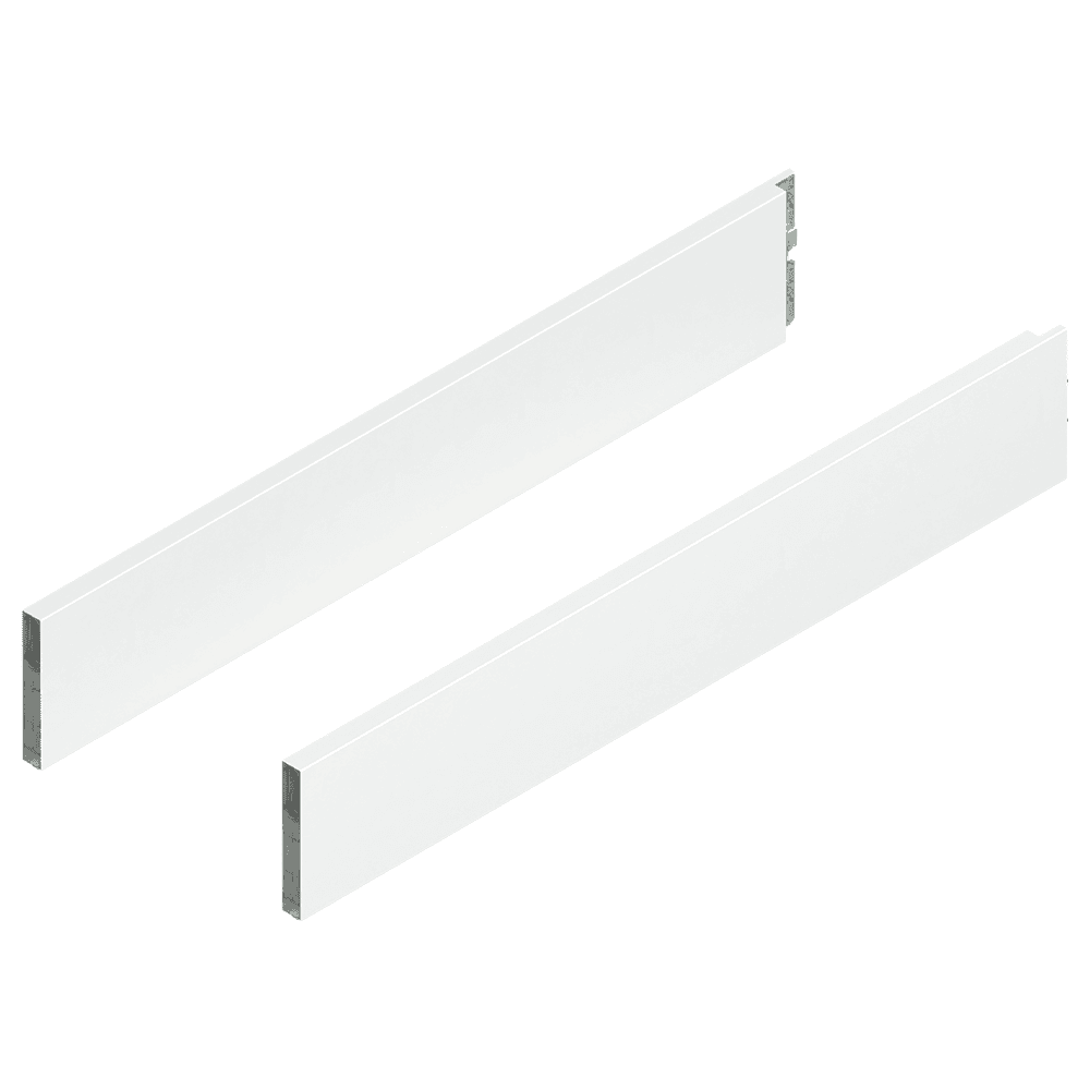Merivobox Boxcap Set E-Height, Silk White Matte, 600mm