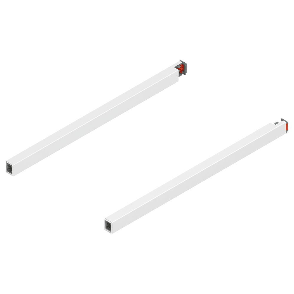 Merivobox Longside Gallery Rail, Silk White Matte, 350mm