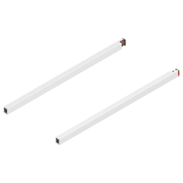 Merivobox Longside Gallery Rail, Silk White Matte, 450mm