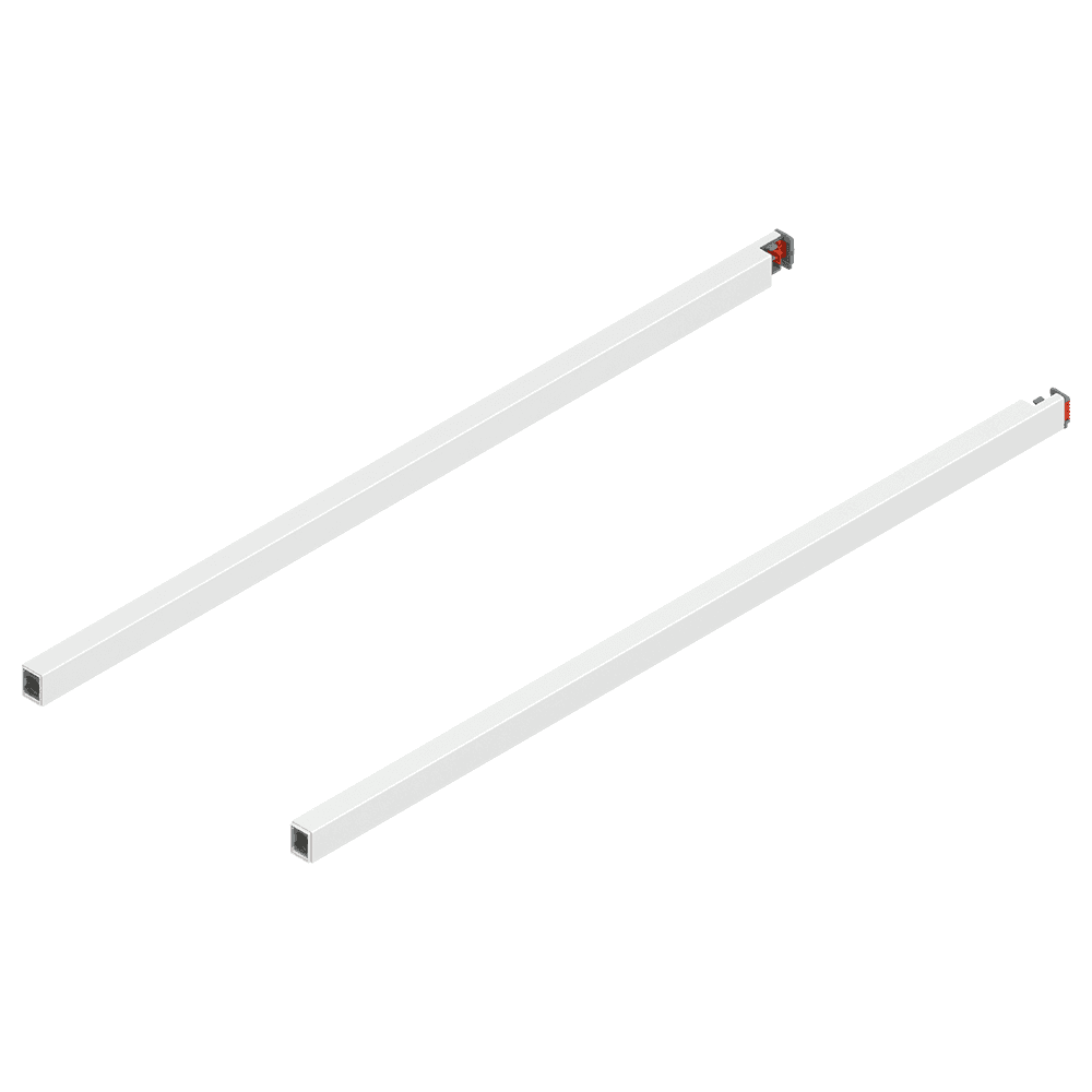 Merivobox Longside Gallery Rail, Silk White Matte, 550mm