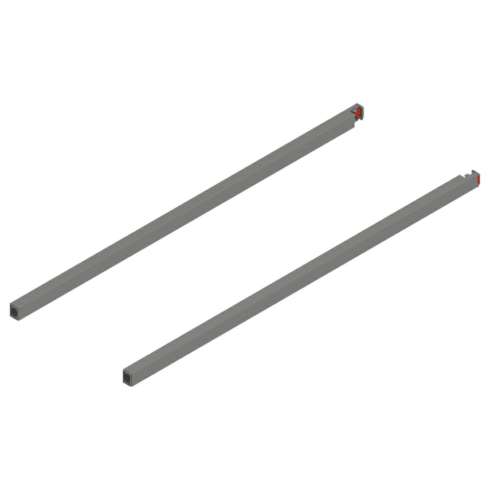 Merivobox Longside Gallery Rail, Indium Gray Matte, 600mm