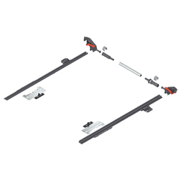 Merivobox Lateral Stabilizer Set, Dust Gray, 15-3/4"