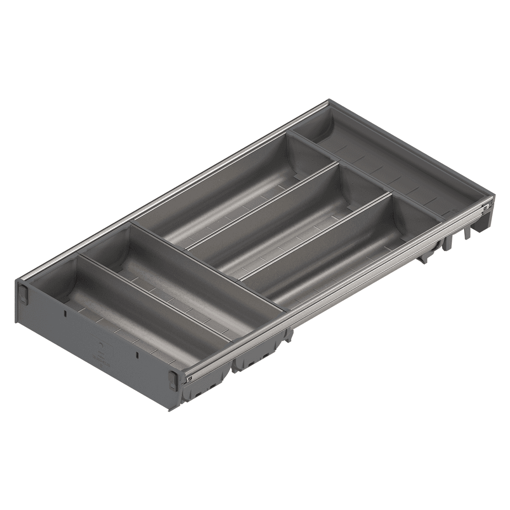 Orga-Line 3-Tier Cutlery Insert Set, Stainless Steel, 22