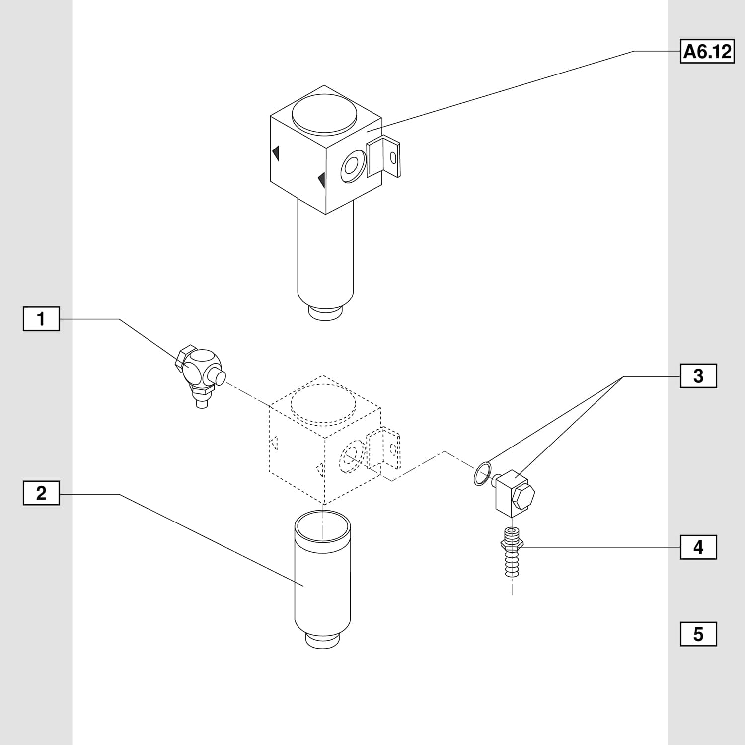 Blum Filter Bowl for M51N10XX MiniPress