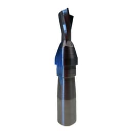 Cantek JDT-75 Dovetail Bit, Solid Carbide, 12 mm, Double Flute