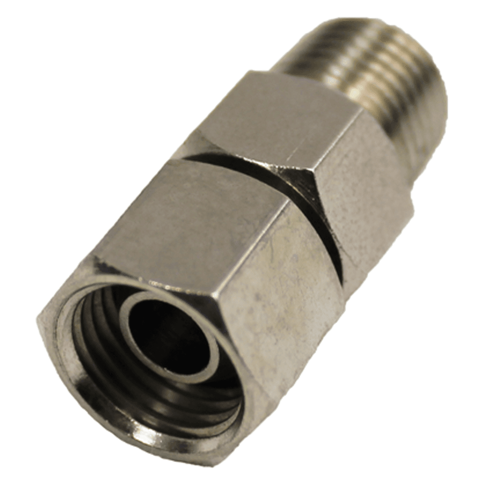 1/4" Pressure Pot Swivel Fitting