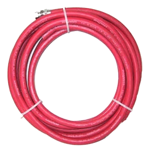 1/4" Air Hose Assembly, 25' Long