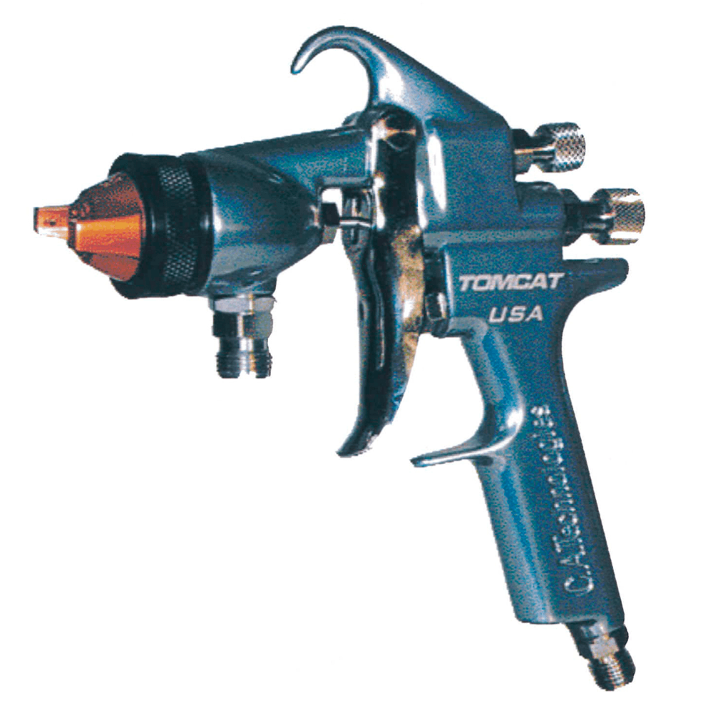 TOMCAT T100C Pressure/Siphon Fed Spray Gun