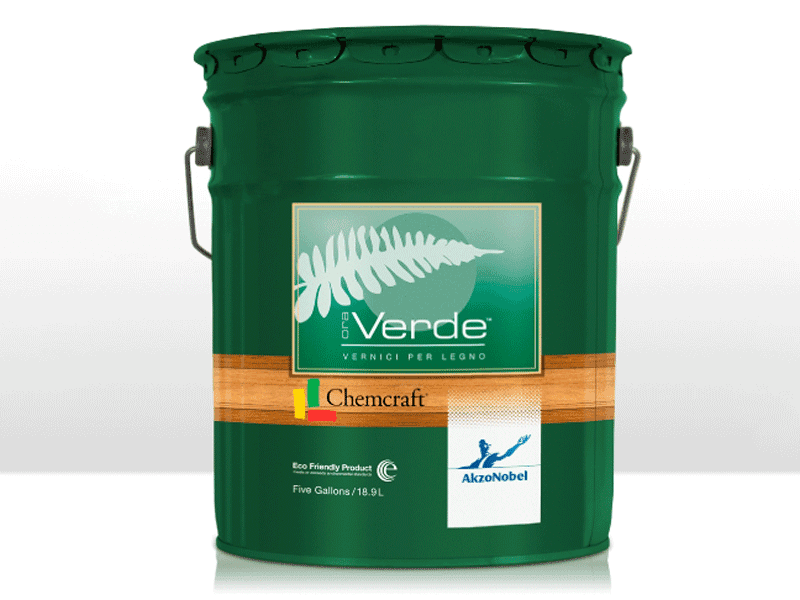 Ora Verde® Acrilico Clear Topcoat, 25 Sheen - Low Gloss, 5 Gallon