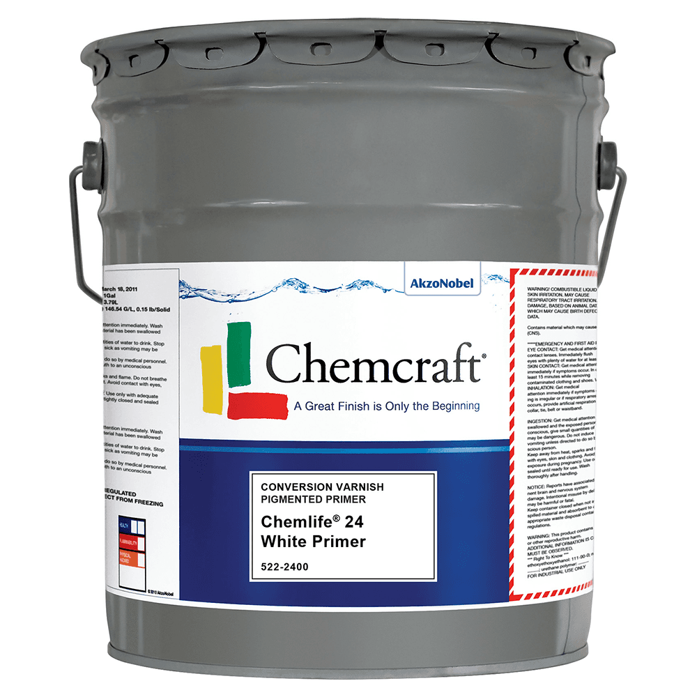 Chemlife 24 Post-Cat White Pigmented Primer, 55 Gallon