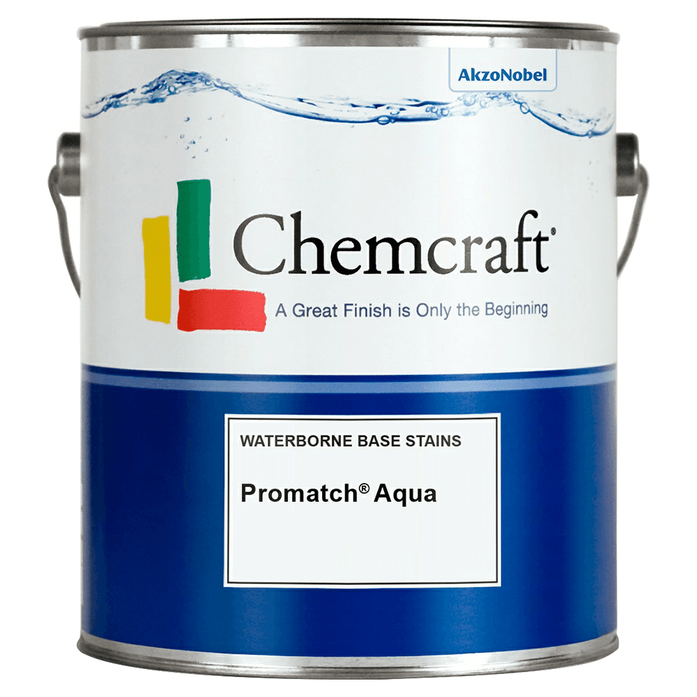 Promatch Aqua Waterborne Spray Base Stain, 1 Gallon