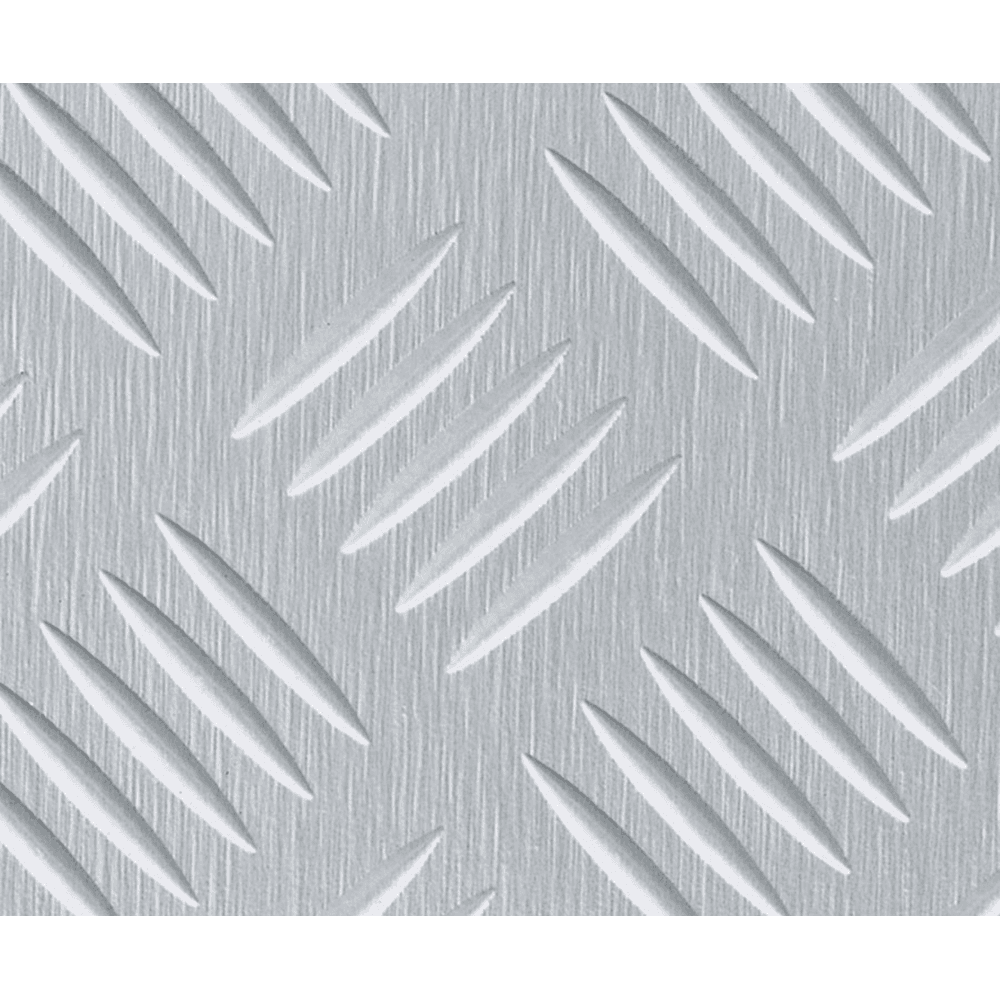 200 Series HPL Metal Laminate 216 Footplate Aluminum, 4' x 8'