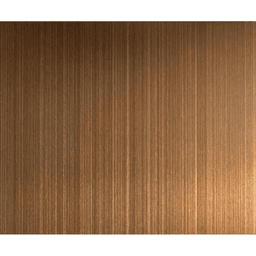 300 Series Phenolic Laminate 305 Antique Brushed Brass Dark, 0.044" Thick, 2' x 8'