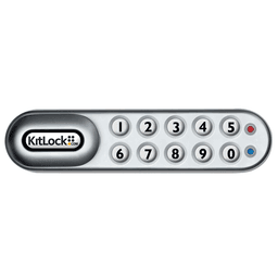 KL1006 Right-Hand Locker Kit, Silver Gray, Keyless