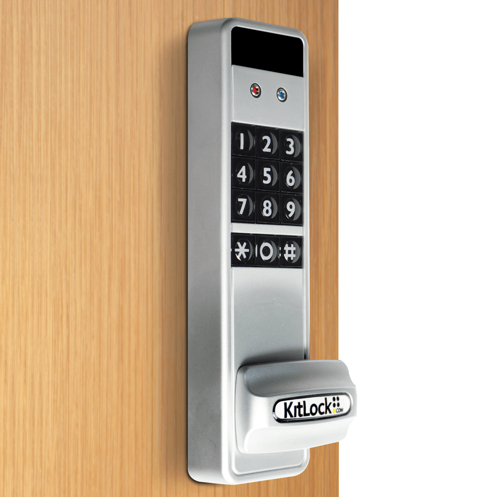 KL1550 Smart Locker Lock, Silver Gray, Keyless