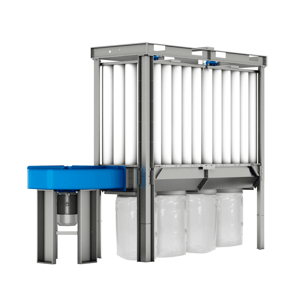 Coima SHK-4 6400CFM 15 HP Enclosureless Dust Collector, 3 Phase