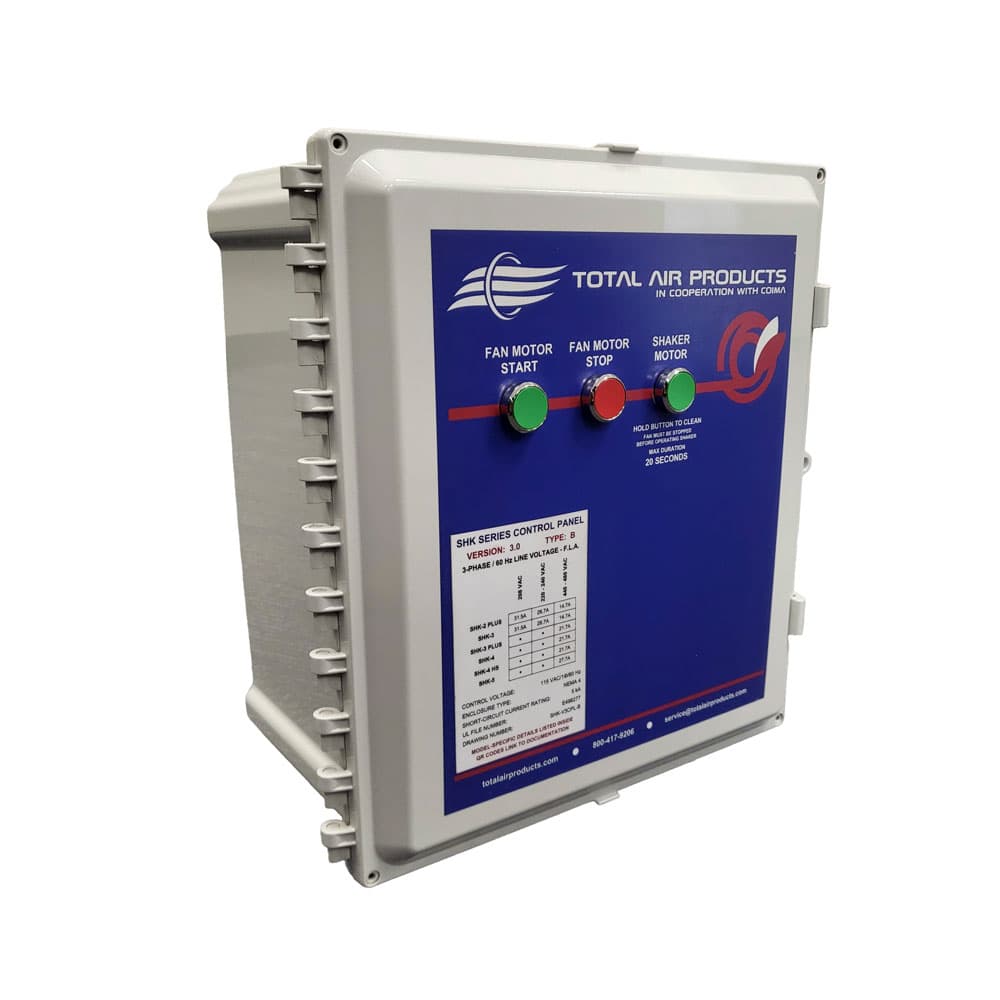 Coima SHK-UL Control Panel for Coima Dust Collectors, 230V, 3PH