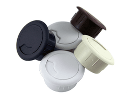 50mm Wire Grommet, Black