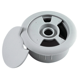 50mm Wire Grommet, White