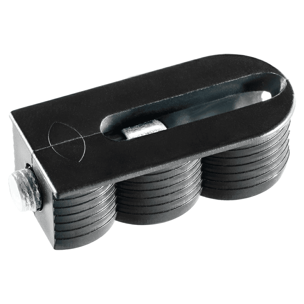 Cabineo 8 Connector for Dividing Panels, Black, Box of 500