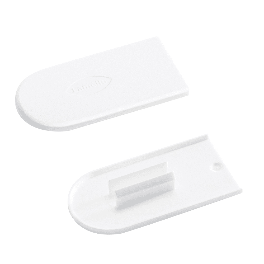 Cabineo Cover Cap, Signal White (100/Box)