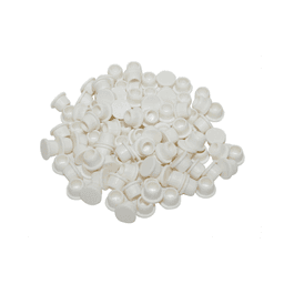 Clamex 6mm 90° Cover Cap, White (100/Box)