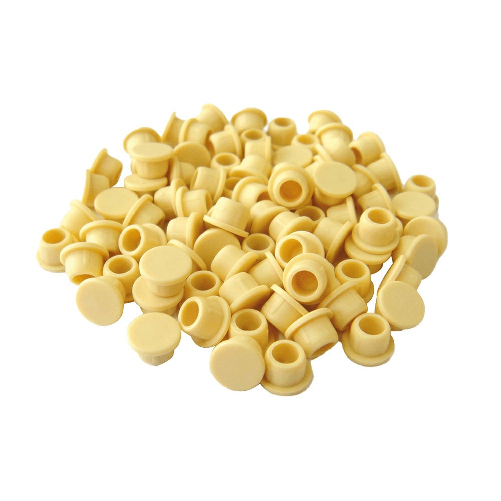 Clamex 6mm 90° Cover Cap, Ivory/Pine/Oak (100/Box)
