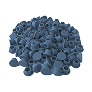 Clamex 6mm 90° Cover Cap, Blue gray (100/Box)