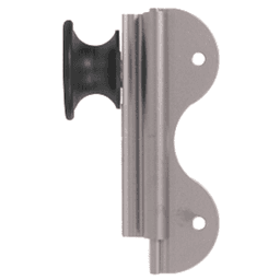 Rolling Hook Assembly for Library Ladders, Satin Nickel Finish