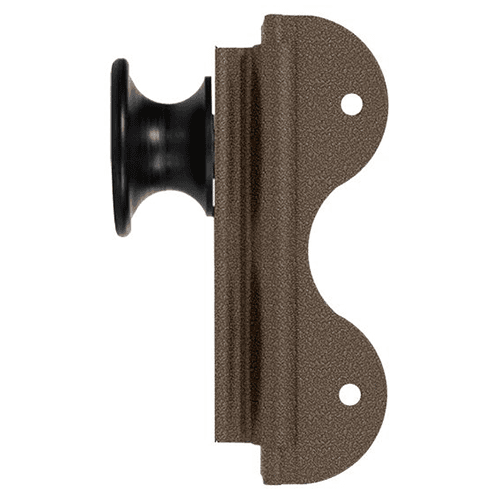 Rolling Hook Assembly for Library Ladders, Hammered Antique Brass Finish