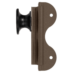 Rolling Hook Assembly for Library Ladders, Hammered Antique Brass Finish