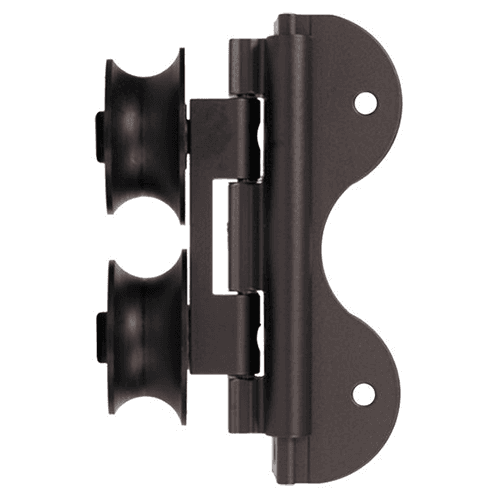 Swivel Top Roller Guide for Library Ladders, Oil Rubbed Bronze Finish