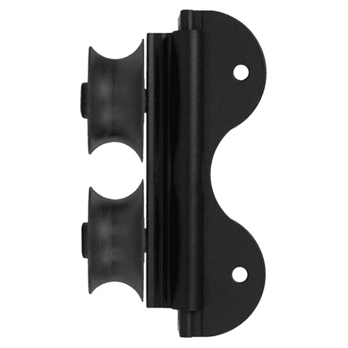 Roller Assembly for Library Ladders, Black Finish