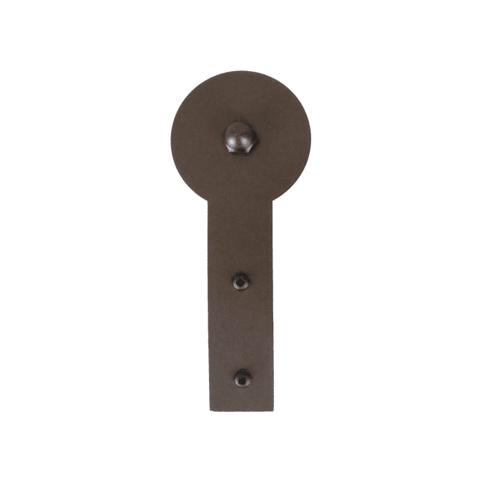 Stick Strap with Roller for Rolling Barn Doors, Oil Rubbed Bronze