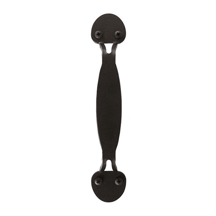 Dome Style Handle for Rolling Barn Doors, Black