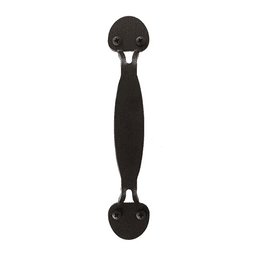 Dome Style Handle for Rolling Barn Doors, Black