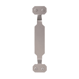 Octagon Style Handle for Rolling Barn Doors, Satin Nickel