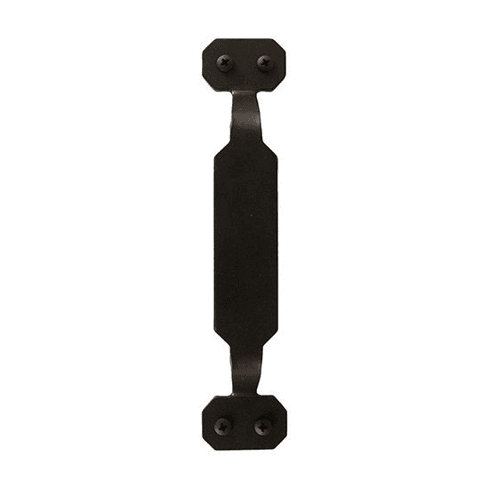 Octagon Style Handle for Rolling Barn Doors, Black